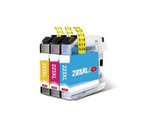 Cartuchos LC223XL 4 Unidades, Compatible con Brother | DCP-J4120DW DCP-J562DW MFC-J480DW MFC-J680DW MFC-J880DW MFC-J4420DW MFC-J4620DW(3 Pcs)