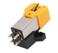 Cartuchos Magnéticos AT3600L Actualizados, ABS Premium Preciso AT91 Cartuchos Giratorios Duales con Doble Plato Giratorio con Reemplazo Aguja para Reproductor Discos