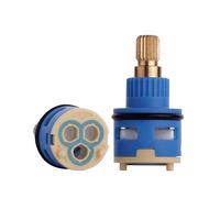 Cartuchos para grifos 18/22/25mm, cartuchos cerámicos de repuesto 26/28/33mm para grifos monomando de cocina y lavabo, piezas para grifos mezcladores de ducha, válvula de discos cerámicos