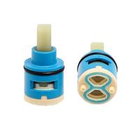 Cartuchos para grifos 18/22/25mm, cartuchos cerámicos de repuesto 26/28/33mm para grifos monomando de cocina y lavabo, piezas para grifos mezcladores de ducha, válvula de discos cerámicos