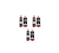 Cartuchos PGI-35 CLI-36, Compatible con Canon | Juego de cartuchos negro y color para impresoras portátiles IP100B, IP110 y TR150(3 Set)