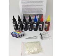 Cartuchos recargables para impresora Epson Stylus Office, Photo BX305F, S22, SX125,SX420W, SX425W, BX305FW, SX130, SX440W, SX445W, SX235W, SX230, SX430W, BX3055W. FW, SX433 8 W.