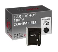 Cartuchos Tinta Compatible para Canon BX3 BJC-265SP 28ml Negro T46 Felixmania®