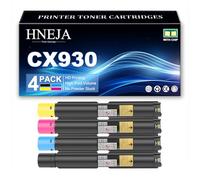 Cartuchos Tóner Compatibles para Lexmark CX930dse CX931dse CX931dtse Impresoras, 85D0HK0 85D0HC0 85D0HM0 85D0HY0 Reemplazo Cartucho Tóner,4 Colors-1 Pack