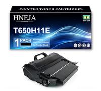 Cartuchos Tóner Compatibles para Lexmark T650n T650dn T650dtn T652n T652dn T652dtn T654n T654dn Impresoras, Reemplazo Cartucho Tóner T650H11E | Alto Rendimiento | 25000 Páginas,Black-1 Pack
