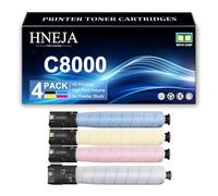 Cartuchos Tóner Compatibles para Xerox VersaLink C8000 C8000W C8000DT C8000DTM Impresoras, Alto Rendimiento 106R04053 106R04050 106R04051 106R04052 Reemplazo Cartucho Tóner,4 Colors-1 Pack
