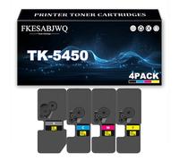 Cartuchos Tóner TK-5450 para Kyocera ECOSYS MA2600cwfx PA2600cwx Impresora, TK-5450K TK-5450C TK-5450M TK-5450Y Cartucho Tóner Repuesto,4 Colors-1 Pack