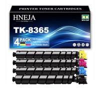 Cartuchos Tóner TK-8365 para Kyocera TASKalfa 2554ci Impresora, TK-8365K TK-8365C TK-8365M TK-8365Y Reemplazo Cartuchos Tóner,4 Colors-1 Pack