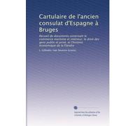 Cartulaire de l'ancien consulat d'Espagne à Bruges: Recueil de documents conernant le commerce maritime et intérieur, le droit des gens public et privé, et l'histoire économique de la Flandre