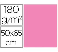 Cartulina 50X65 cm 180G/M2 Rosa Pack de 25 hojas
