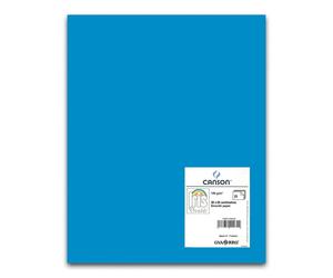 Cartulina CANSON Iris Vivaldi 50 x 65 cm. 185 gr. Azul Mar, Pack x25