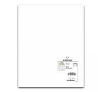 Cartulina CANSON Iris Vivaldi A4 185 g. Paquete x50 Color Blanco