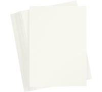 Cartulina de colores, tamaño A6, 105 x 148 mm, 180 g, color marfil, 100 hojas