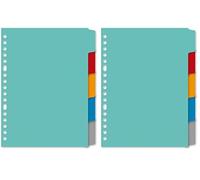 Cartulina en blanco Kangaro Register A5 180 grs 17r. 5 piezas surtidas P505M, 21,5 x 18 x 0,1 (Paquete de 2)