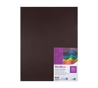 Cartulina liderpapel 50x65 cm 180 gr marron paquete de 25 - CT46