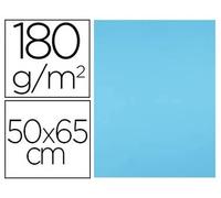 Cartulina liderpapel 50x65 cm 180g/m2 celeste paquete de 25 - CX59