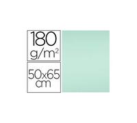 Cartulina liderpapel 50x65 cm 180g/m2 verde paquete de 25 - CX71