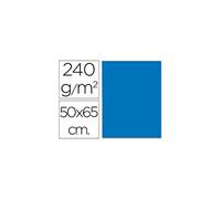 Cartulina liderpapel 50x65 cm 240g/m2 azul - CX04