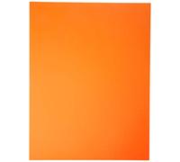 Cartulina liderpapel 50x65 cm 240g/m2 naranja paquete de 25 unidades - CX90