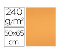 Cartulina liderpapel 50x65 cm 240g/m2 nectarina paquete de 25 unidades - CX91