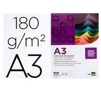 Cartulina liderpapel a3 180g/m2 blanco paquete de 100 hojas