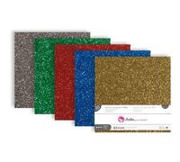 Cartulina Rojo Purpurina 12X12" 280 G Anita