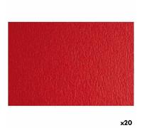 Cartulina sadipal lr 200 texturizada rojo 50 x 70 cm (20 unidades)