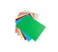 Cartulina 180g 100 Hojas A4 10 Colores Surtidos