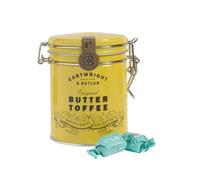 Cartwright & Butler | Caramelos De Toffee De Mantequilla | Lata de caramelos de caramelo inglés | Toffee Mantequilla Envase Metálico - 130 Gr. | Toffee De Caramelo Salado Suave