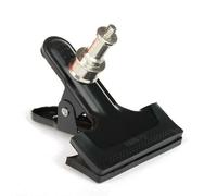 Caruba Adaptador de espiga de acero con abrazadera de gran resistencia