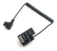 Caruba BaterÃa ficticia de descodificaciÃ³n completa Panasonic DMW-DCC12 + conector tipo B D-TAP (cable en espiral)