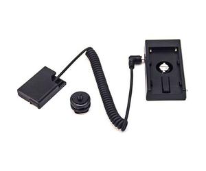 Caruba Batería ficticia de descodificación completa Nikon EN-EL14 + fuelle de batería F970 (cable en espiral)