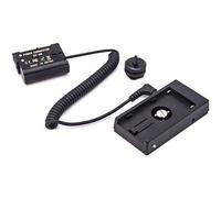 Caruba Batería ficticia de descodificación completa Nikon EN-EL15 + fuelle para batería F970 (cable en espiral)