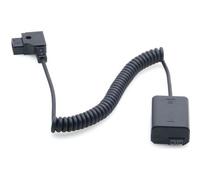 Caruba Batería ficticia de descodificación completa Sony NP-FW50 + D-TAP (cable en espiral)