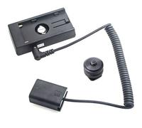 Caruba Batería ficticia de descodificación completa Sony NP-FW50 + fuelle para batería F970 (cable en espiral)