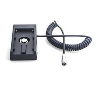 Caruba Cable de alimentaciÃ³n BMPCC 4K con adaptador de baterÃa F970 (cable de resorte)