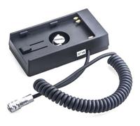 Caruba Cable de alimentaciÃ³n BMPCC 4K con adaptador de baterÃa U60 (cable de resorte)