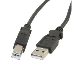 Caruba Cable USB 2.0 Clavija A Clavija B - 2 metros