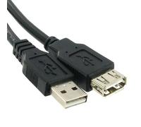 Caruba Cable USB 2.0 Un enchufe Una toma - 3 metros