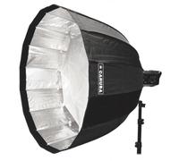 Caruba Caja Blanda parabólica Profunda - Ideal para Retratos, 70 cm de diámetro, 55 cm de Profundidad - Incluye Anillo rápido para Montaje Bowens - Viene con Dos difusores