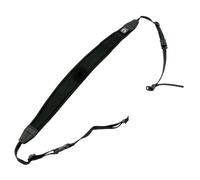 Caruba Camera Neckstrap - extra largo + liberación rápida (negro)