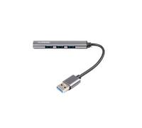 Caruba concentrador USB 4 en 1