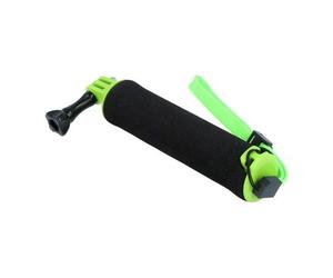 Caruba Empuñadura flotante para GoPro (negro/verde)