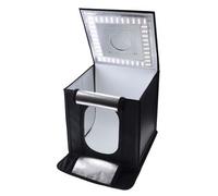 Caruba Estudio fotogrÃ¡fico mÃ³vil LED regulable 50x50x50cm