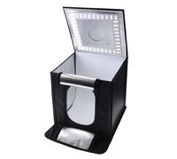 Caruba Estudio fotográfico portátil LED Regulable 60 x 60 x 60 cm