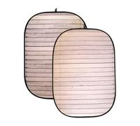 Caruba Fondo plegable 150c200m Madera blanca 150c200m Madera blanca