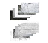 Caruba Pack de 10 fondos (capas planas de 5x2) piedra