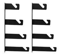 Caruba Ganchos de montaje de fondo Montaje en pared 4 x sistema de rodillos de fondo