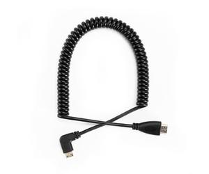 Caruba HDMI MiniHDMI cable de resorte acodado