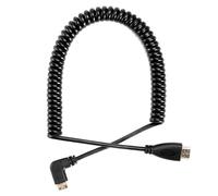 Caruba HDMI MiniHDMI Muelle Alambre Acodado